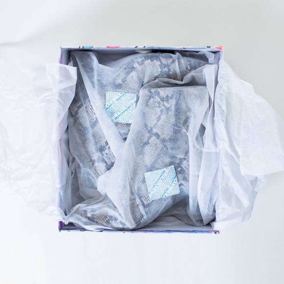 Jeffrey Campbell Raven Bootie in Grey Black Python - Picture 7 of 7